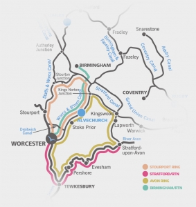 Routes From Worcester